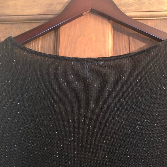 🥳B-DAY SALE❤️NWOT THREE DOTS Sparkle Semi Sheer Tunic - Picture 9 of 10